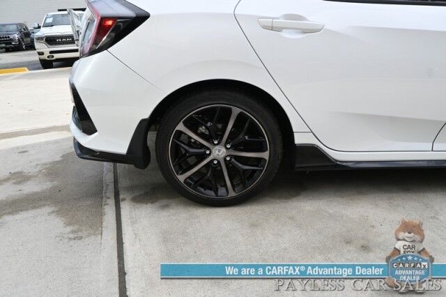 2020 Honda Civic Hatchback Sport Touring / 1.5L I4 / Auto Start / Power & Heated Leather Seats / NAV / Sunroof / Adaptive Cruise Control / Lane Departure Alert / Apple CarPlay & Android Auto / Back Up Camera / 1-Owner Anchorage AK