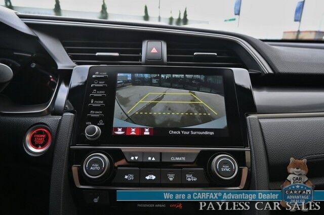 2020 Honda Civic Hatchback Sport Touring / 1.5L I4 / Auto Start / Power & Heated Leather Seats / NAV / Sunroof / Adaptive Cruise Control / Lane Departure Alert / Apple CarPlay & Android Auto / Back Up Camera / 1-Owner Anchorage AK
