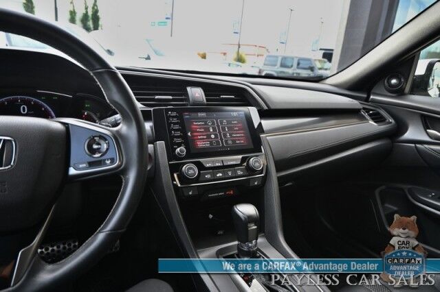2020 Honda Civic Hatchback Sport Touring / 1.5L I4 / Auto Start / Power & Heated Leather Seats / NAV / Sunroof / Adaptive Cruise Control / Lane Departure Alert / Apple CarPlay & Android Auto / Back Up Camera / 1-Owner Anchorage AK