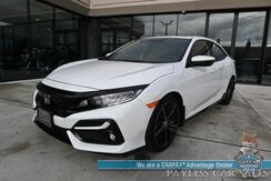 2020_Honda_Civic Hatchback_Sport Touring / 1.5L I4 / Auto Start / Power & Heated Leather Seats / NAV / Sunroof / Adaptive Cruise Control / Lane Departure Alert / Apple CarPlay & Android Auto / Back Up Camera / 1-Owner_ Anchorage AK