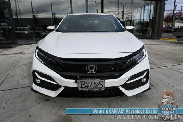2020 Honda Civic Hatchback Sport Touring / 1.5L I4 / Auto Start / Power & Heated Leather Seats / NAV / Sunroof / Adaptive Cruise Control / Lane Departure Alert / Apple CarPlay & Android Auto / Back Up Camera / 1-Owner Anchorage AK