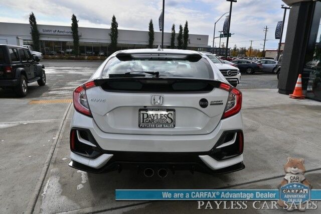2020 Honda Civic Hatchback Sport Touring / 1.5L I4 / Auto Start / Power & Heated Leather Seats / NAV / Sunroof / Adaptive Cruise Control / Lane Departure Alert / Apple CarPlay & Android Auto / Back Up Camera / 1-Owner Anchorage AK