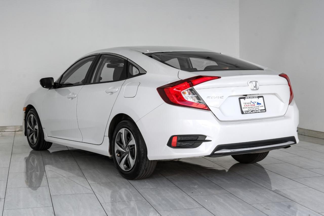 2020 Honda Civic LX AUTOMATIC HONDA SENSING SUITE REAR CAMERA BLUETOOTH CRUISE CONTROL Carrollton TX