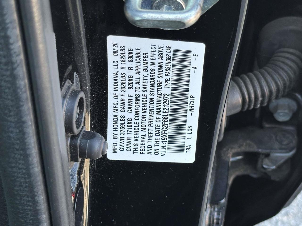 2020 Honda Civic LX Alexandria VA