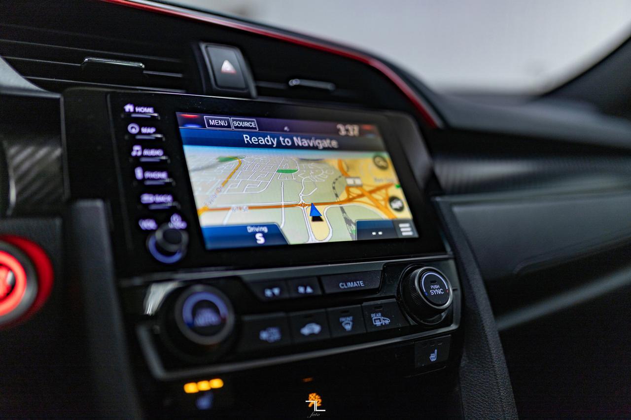 2020 Honda Civic SI Sedan Manual Nav Roof BCam Red Deer AB