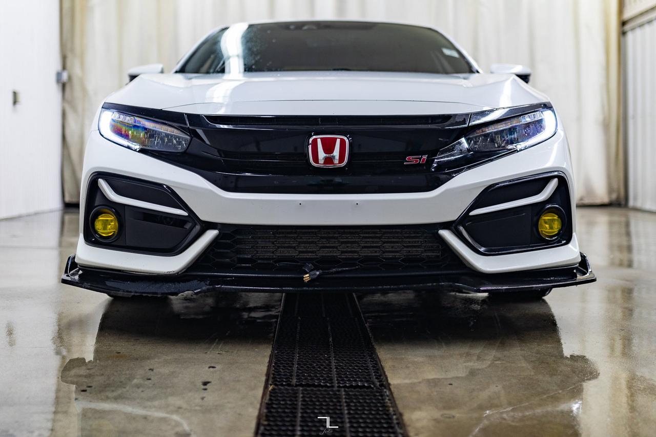 2020 Honda Civic SI Sedan Manual Nav Roof BCam Red Deer AB