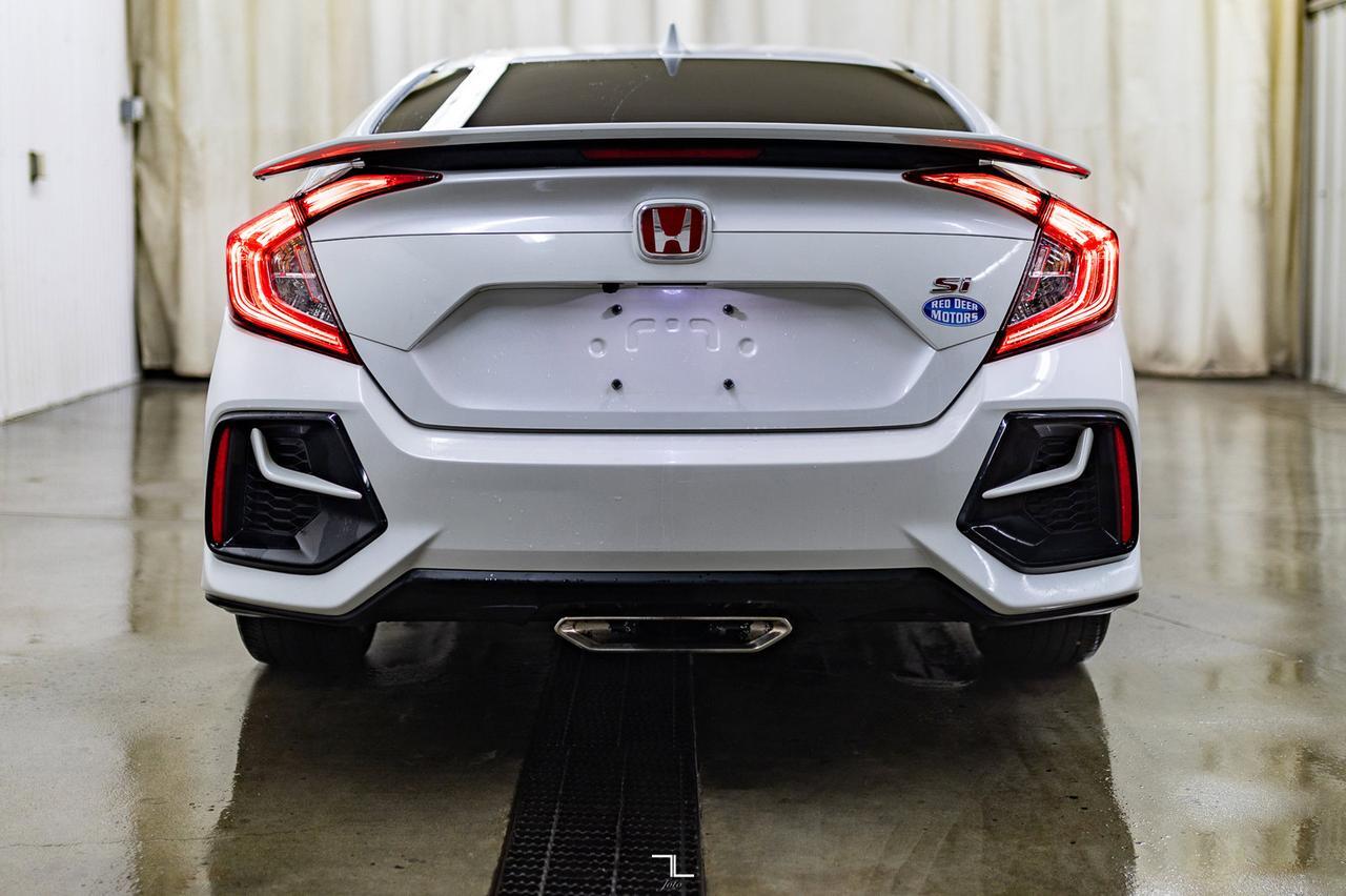 2020 Honda Civic SI Sedan Manual Nav Roof BCam Red Deer AB