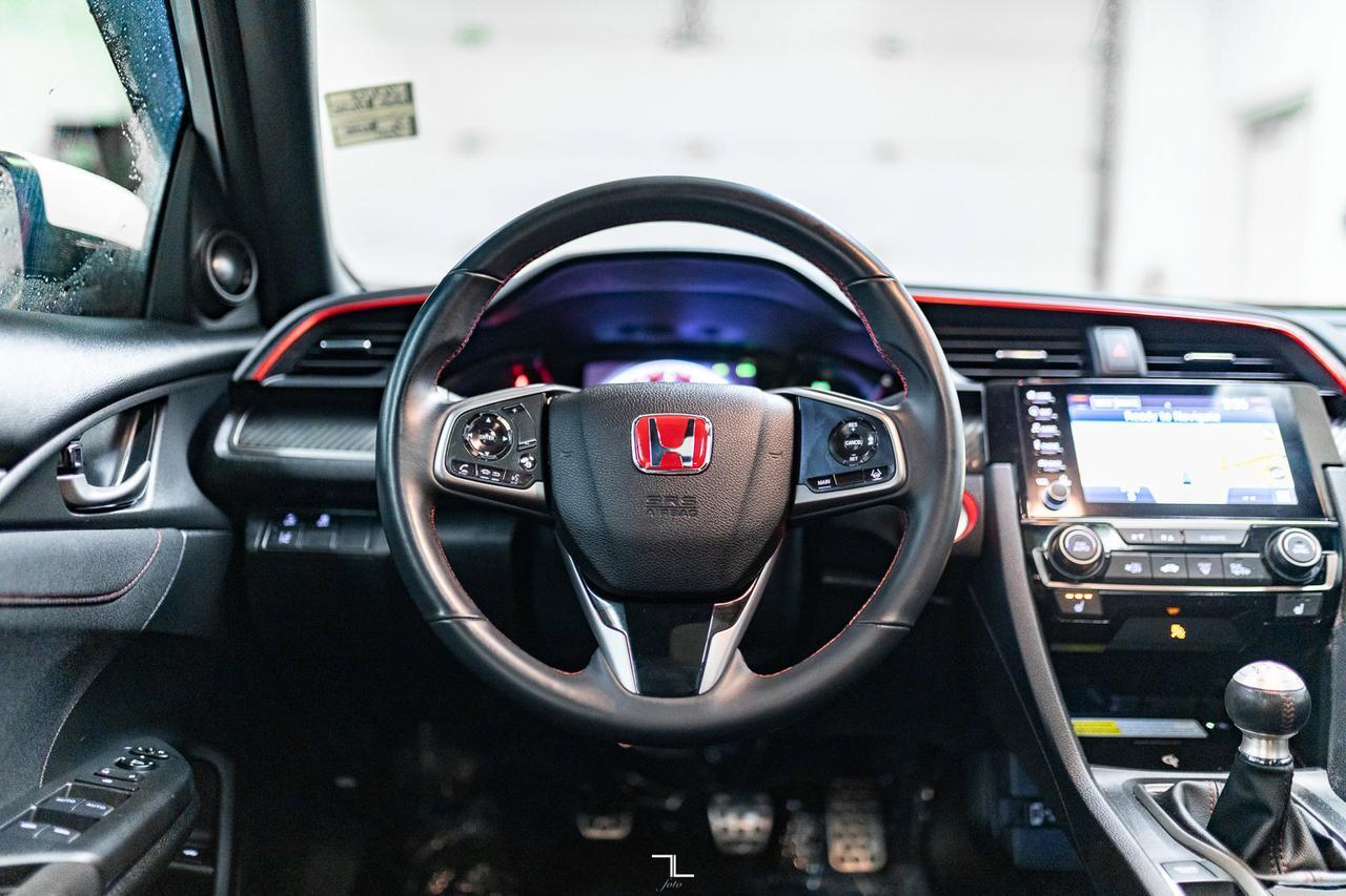 2020 Honda Civic SI Sedan Manual Nav Roof BCam Red Deer AB