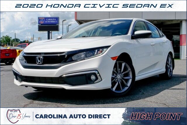 2020 Honda Civic Sedan EX / Heated Front Seats / Sunroof! High Point NC