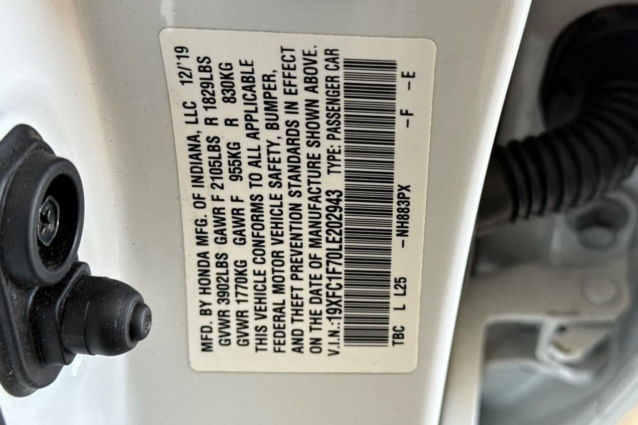 2020 Honda Civic Sedan EX-L Roseville CA