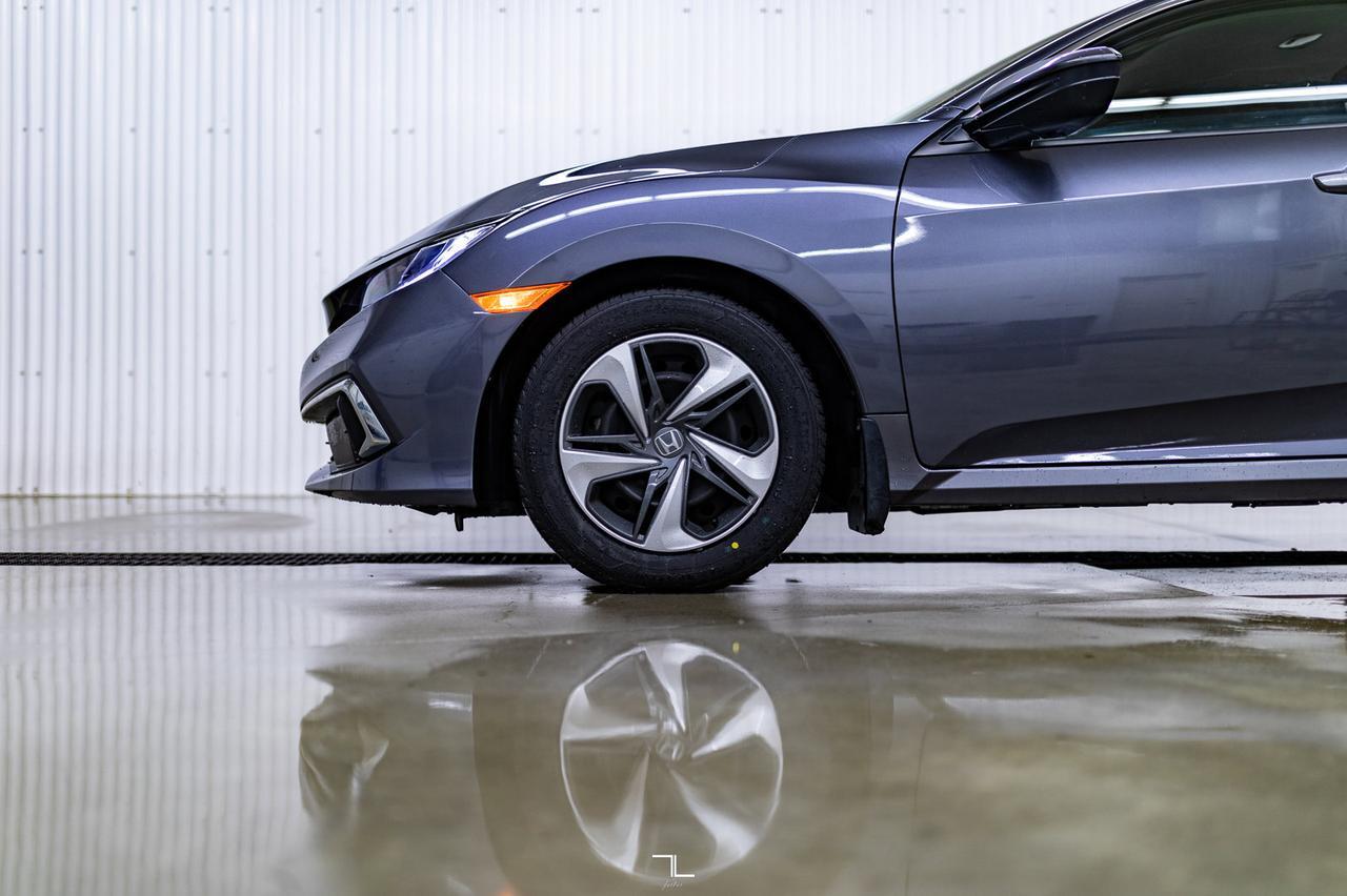 2020 Honda Civic Sedan LX Manual BCam Heated Seats Red Deer AB