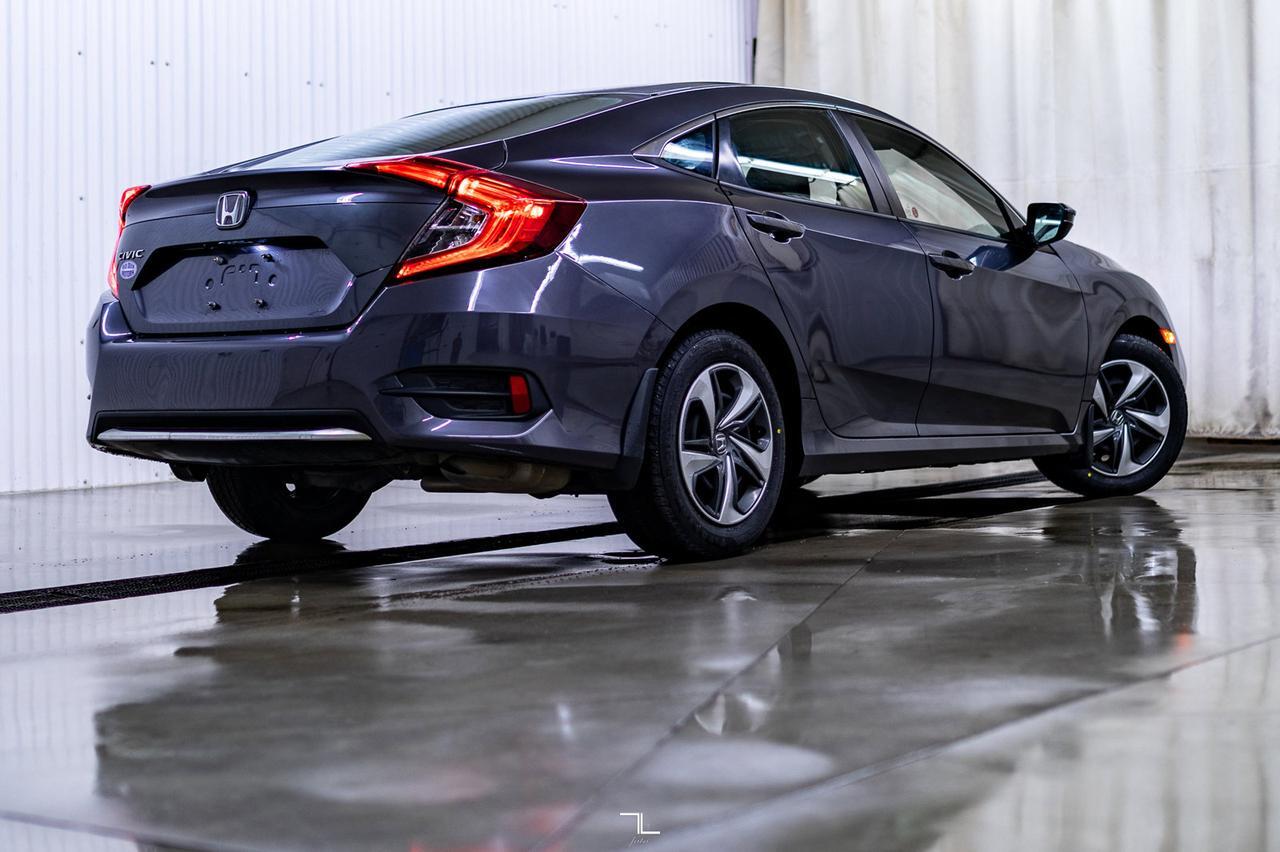 2020 Honda Civic Sedan LX Manual BCam Heated Seats Red Deer AB