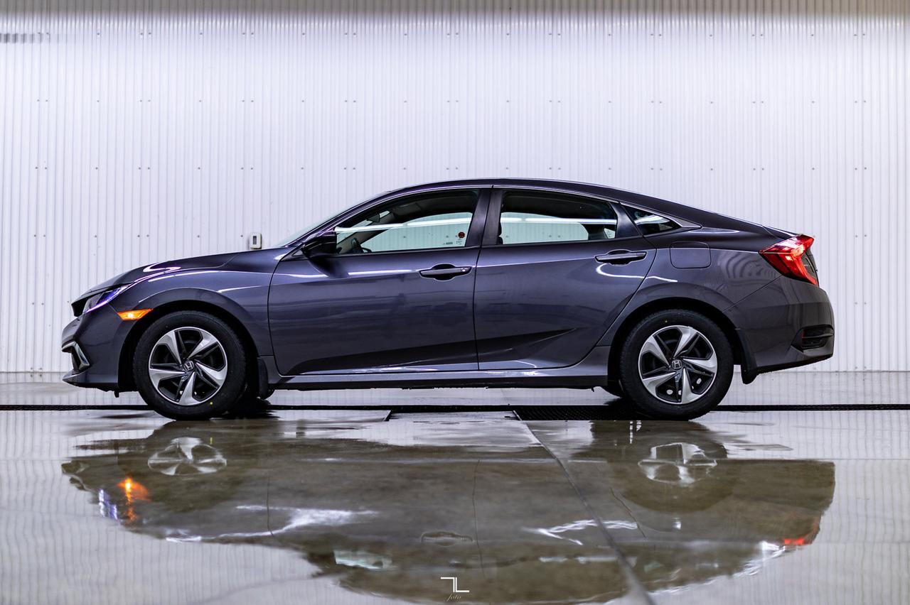 2020 Honda Civic Sedan LX Manual BCam Heated Seats Red Deer AB