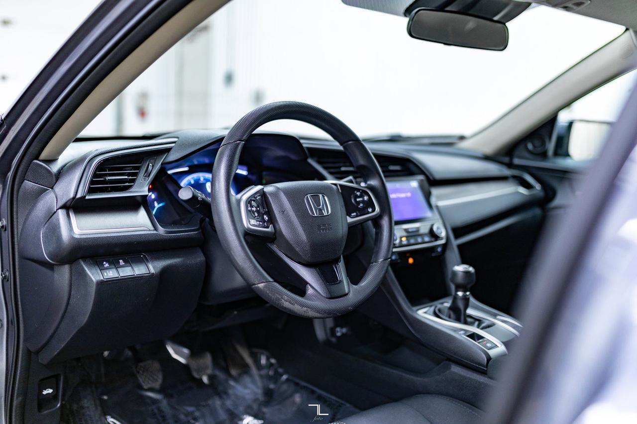 2020 Honda Civic Sedan LX Manual BCam Heated Seats Red Deer AB