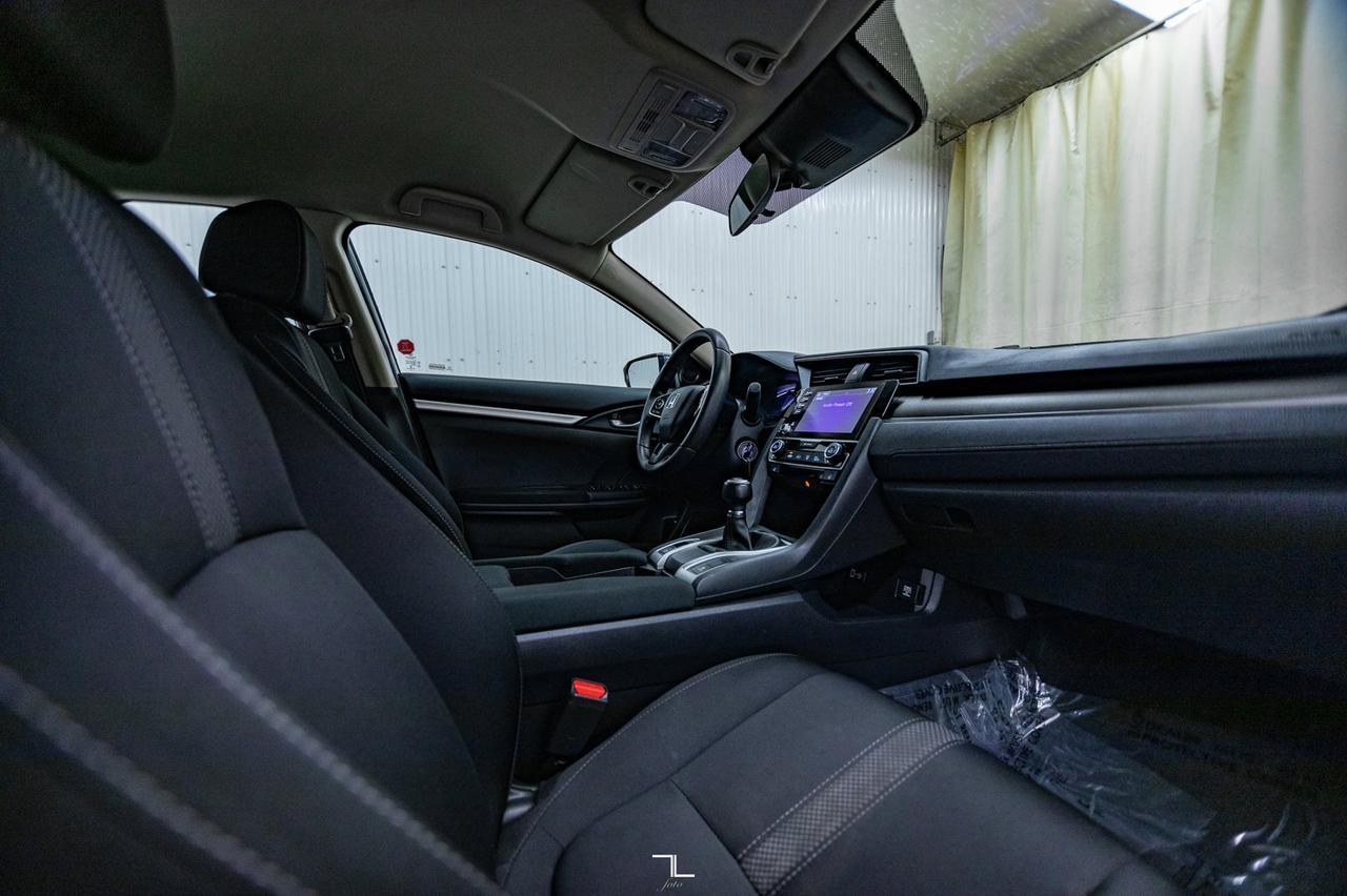 2020 Honda Civic Sedan LX Manual BCam Heated Seats Red Deer AB