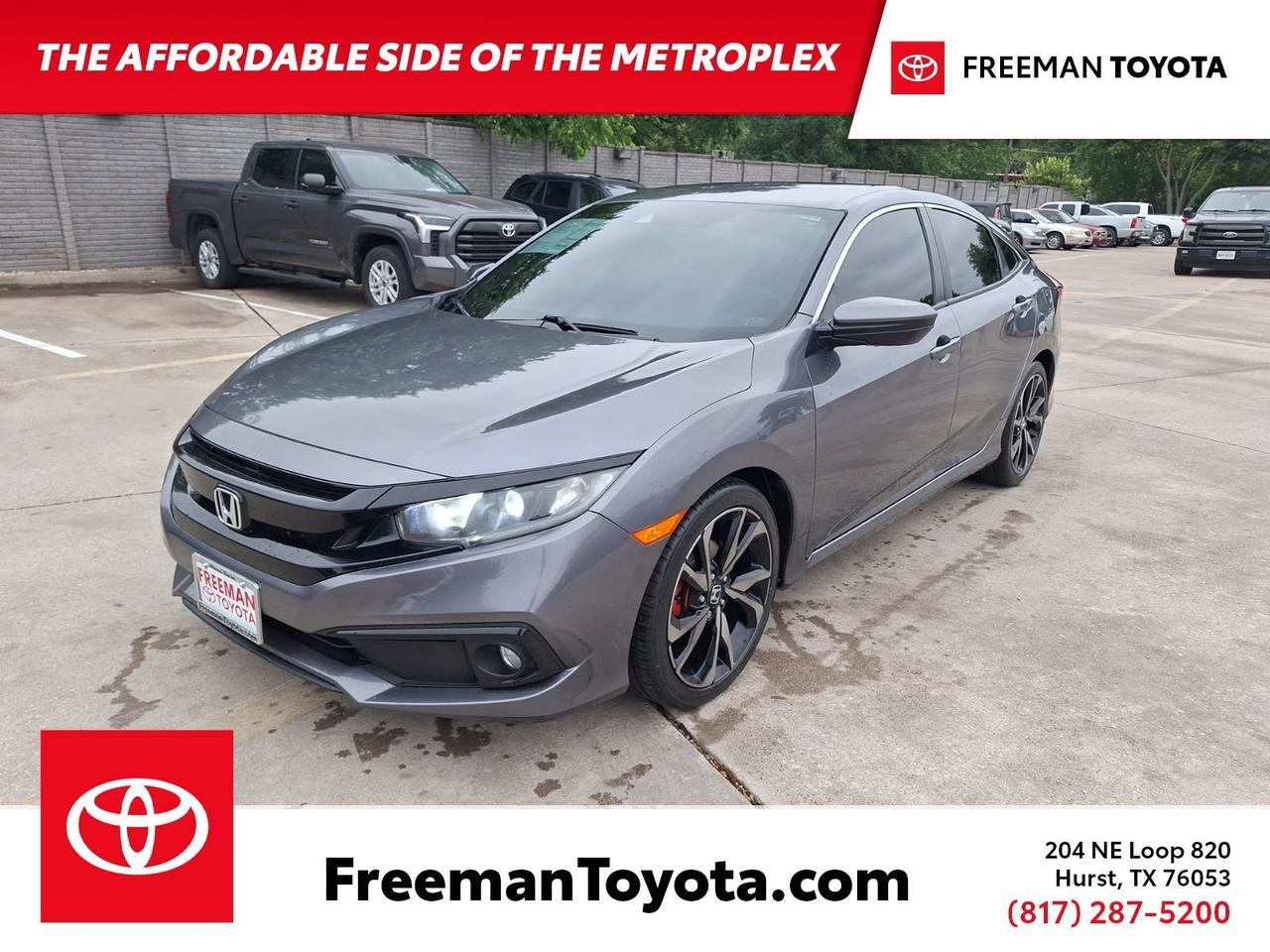 2020 Honda Civic Sedan Sport Hurst TX
