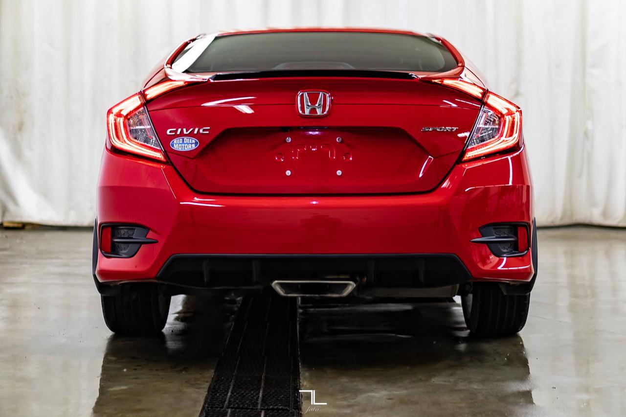 2020 Honda Civic Sedan Sport Roof BCam Red Deer AB