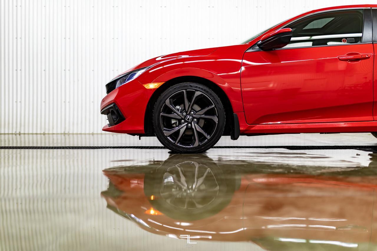 2020 Honda Civic Sedan Sport Roof BCam Red Deer AB