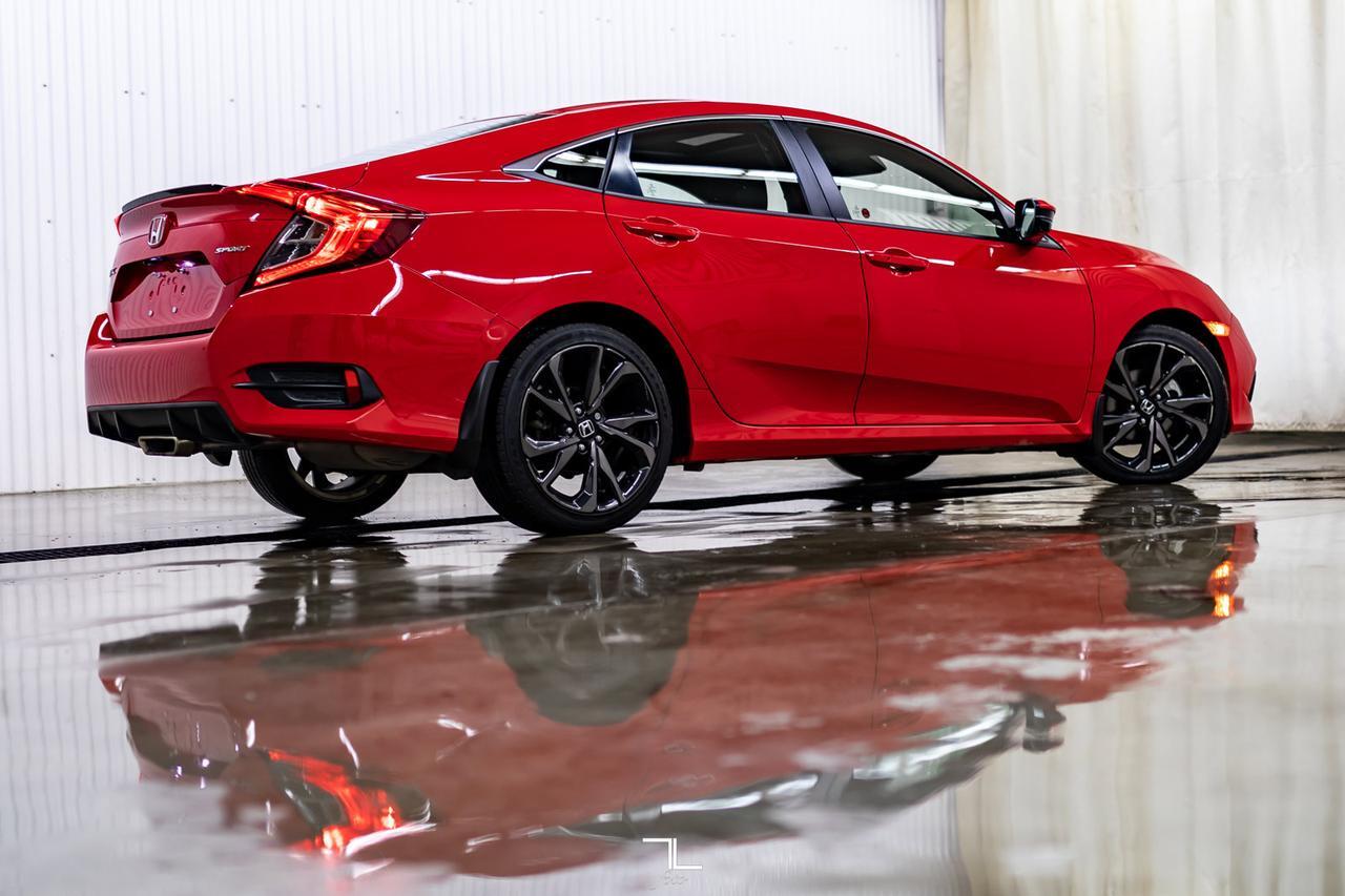 2020 Honda Civic Sedan Sport Roof BCam Red Deer AB