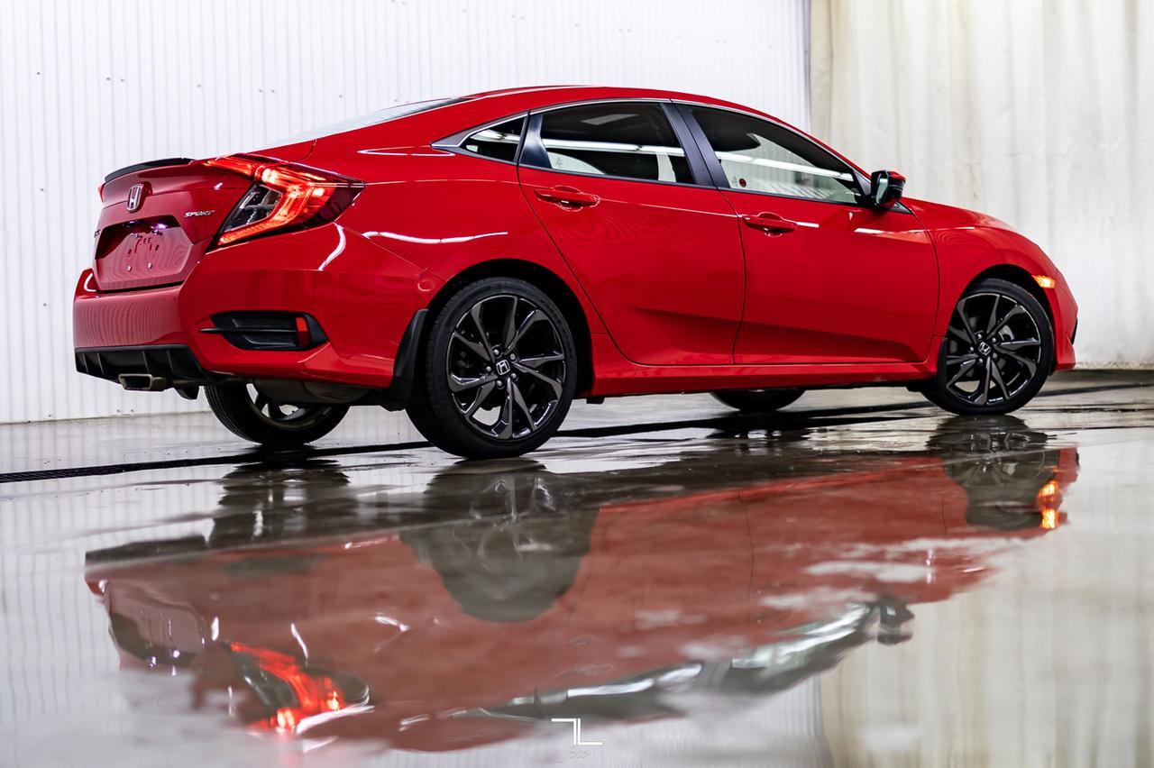 2020 Honda Civic Sedan Sport Roof BCam Red Deer AB