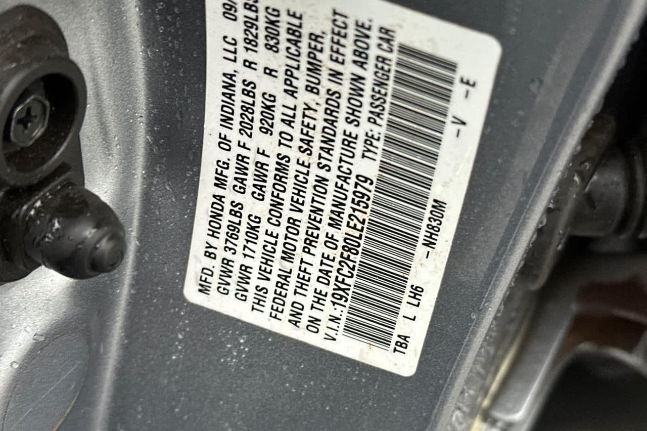 2020 Honda Civic Sedan Sport Roseville CA