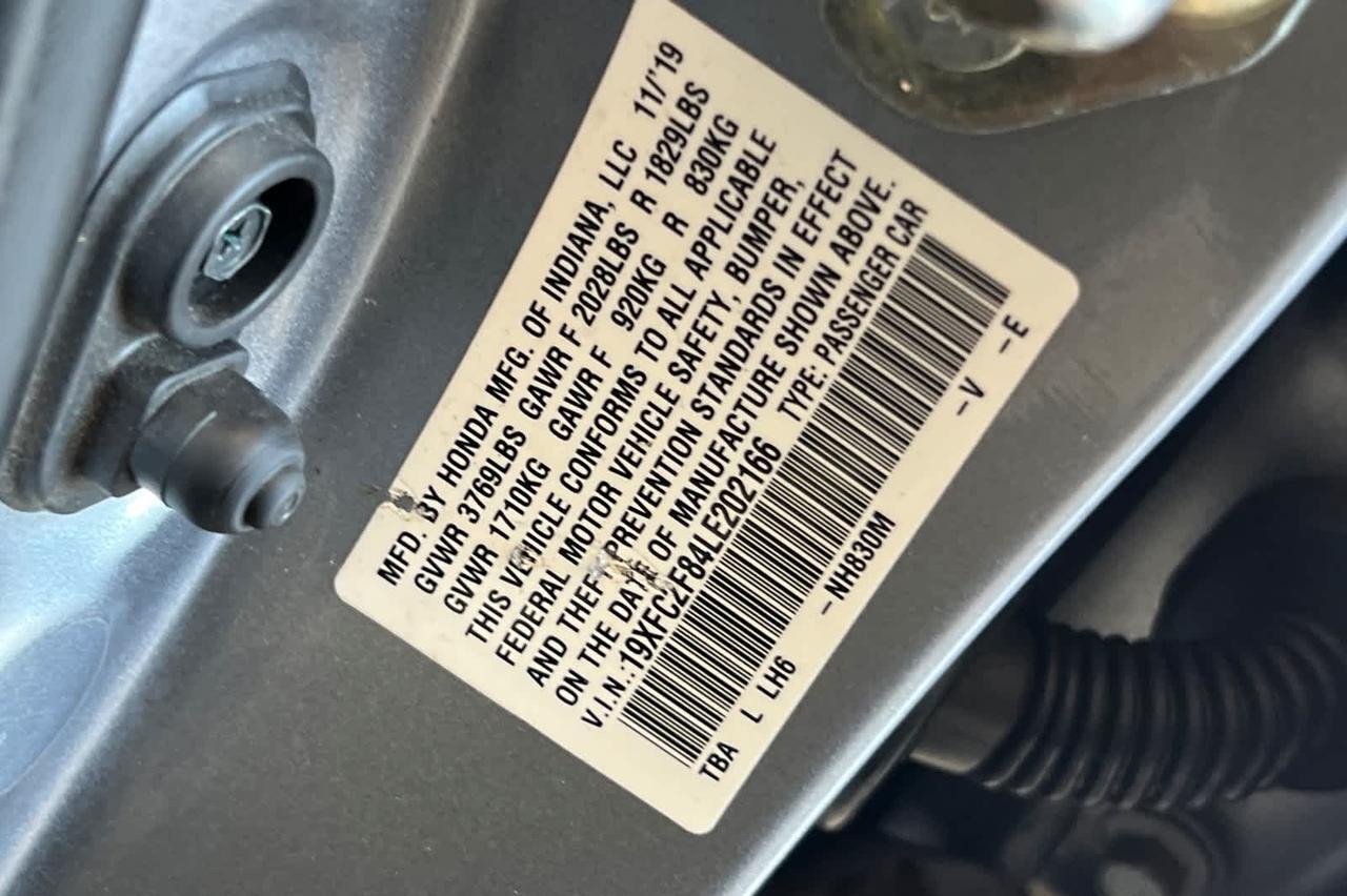 2020 Honda Civic Sedan Sport Roseville CA