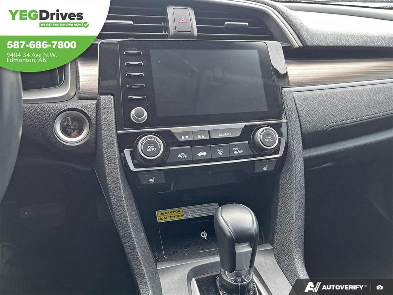 2020 Honda Civic Sedan Touring Edmonton AB