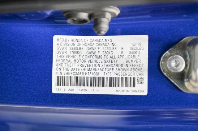 2020 Honda Civic Si 2dr Coupe Chicago IL