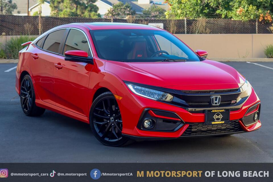 2020_Honda_Civic_Si Sedan 4D_ Long Beach CA