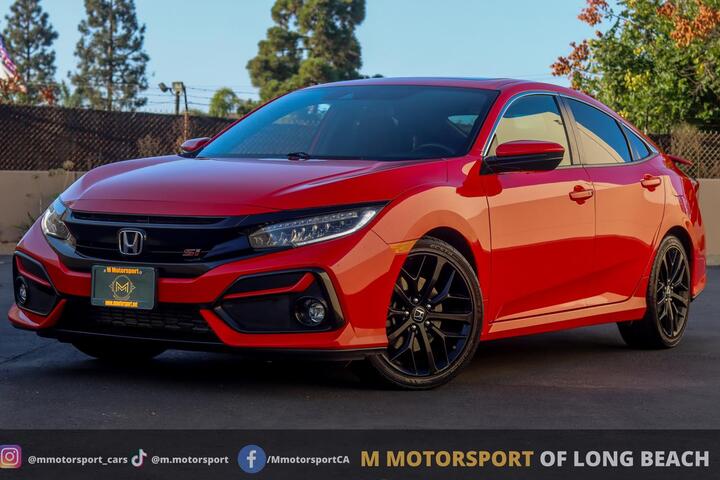 2020 Honda Civic Si Sedan 4D Long Beach CA