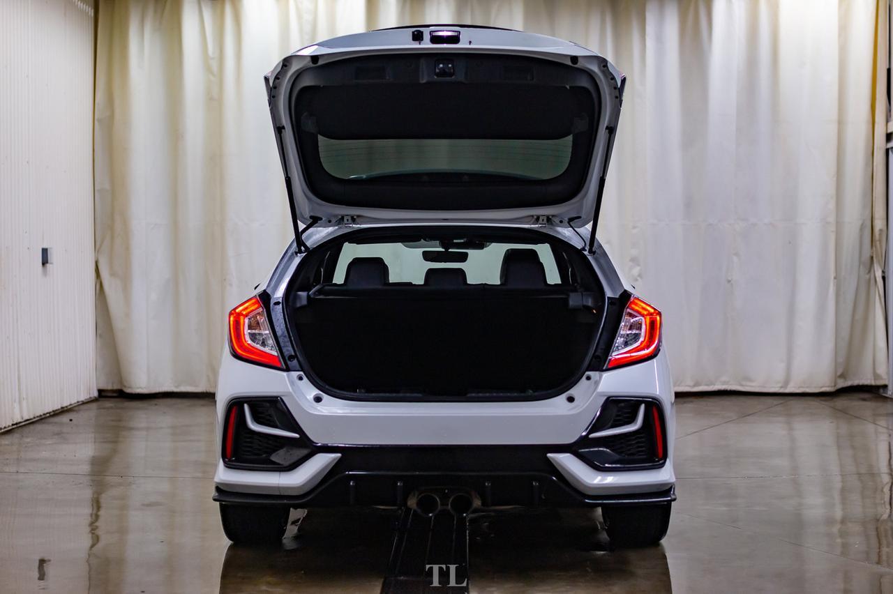 2020 Honda Civic Sport Touring Hatchback Manual Leather Roof Nav Red Deer AB