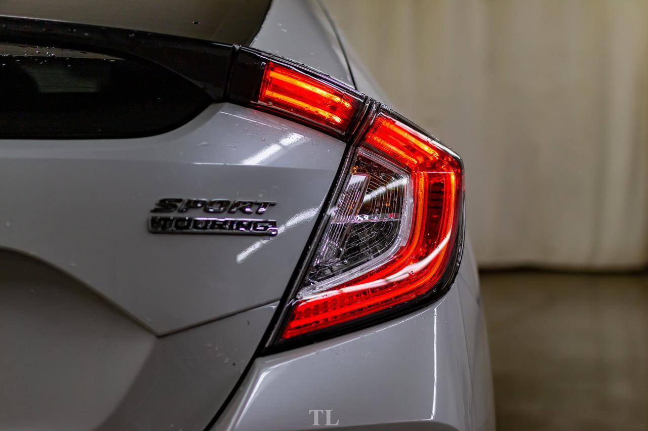 2020 Honda Civic Sport Touring Hatchback Manual Leather Roof Nav Red Deer AB