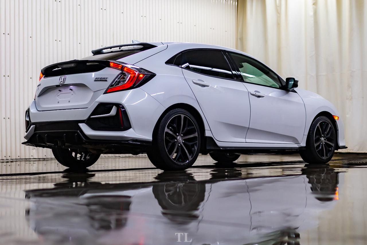 2020 Honda Civic Sport Touring Hatchback Manual Leather Roof Nav Red Deer AB