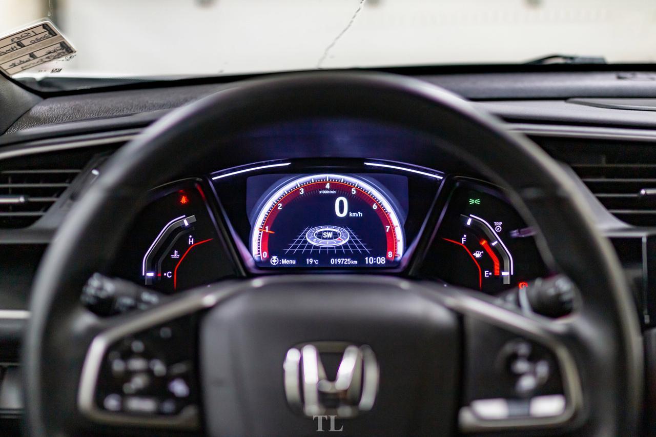 2020 Honda Civic Sport Touring Hatchback Manual Leather Roof Nav Red Deer AB