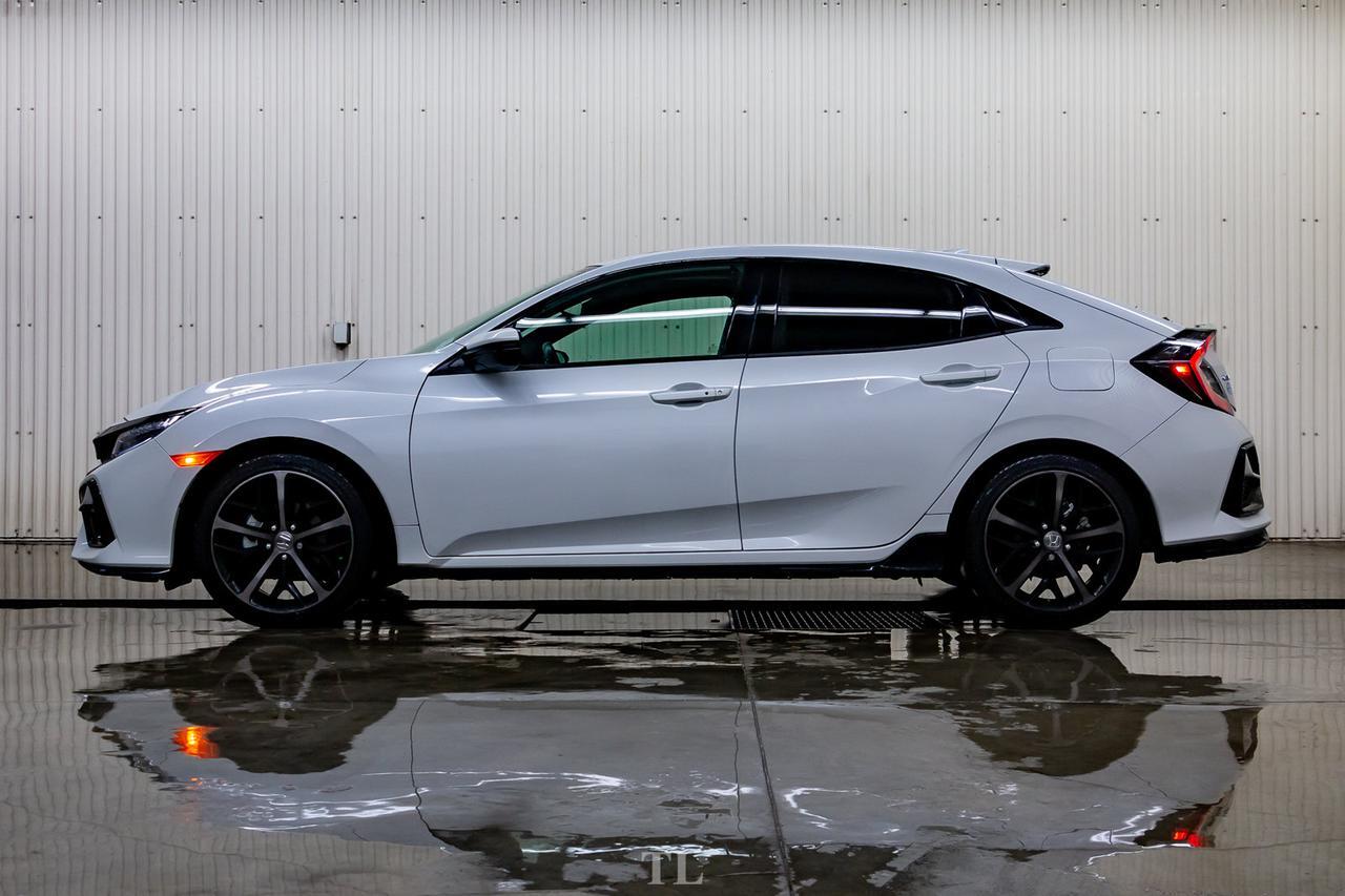 2020 Honda Civic Sport Touring Hatchback Manual Leather Roof Nav Red Deer AB