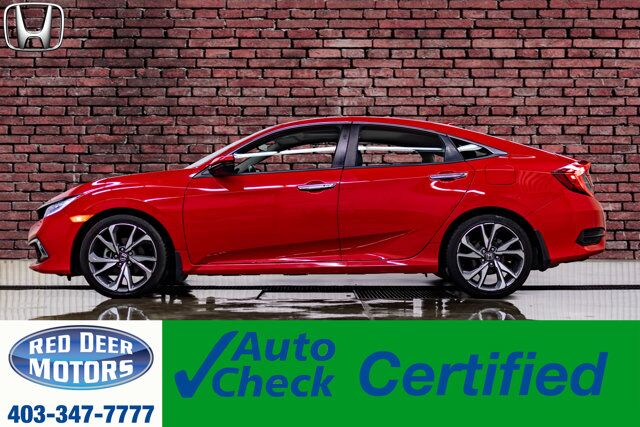 2020 Honda Civic Touring Leather Roof Nav BCam Red Deer AB