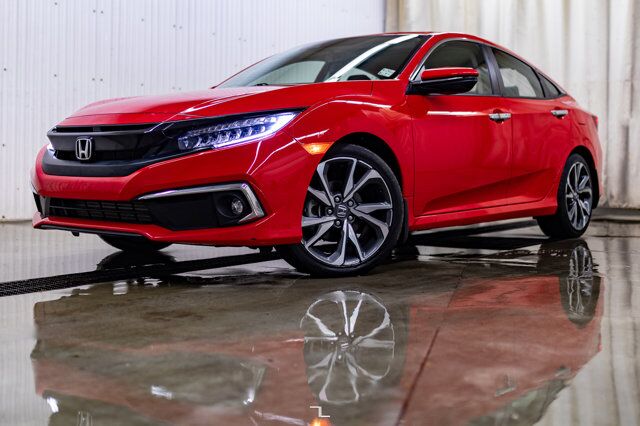 2020 Honda Civic Touring Leather Roof Nav BCam Red Deer AB