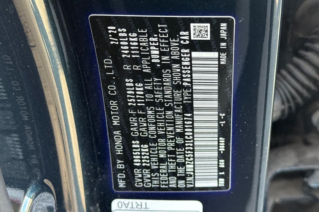 2020 Honda Clarity Plug-In Hybrid Touring Roseville CA