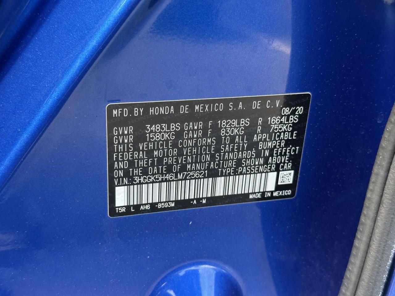2020 Honda Fit LX Alexandria VA