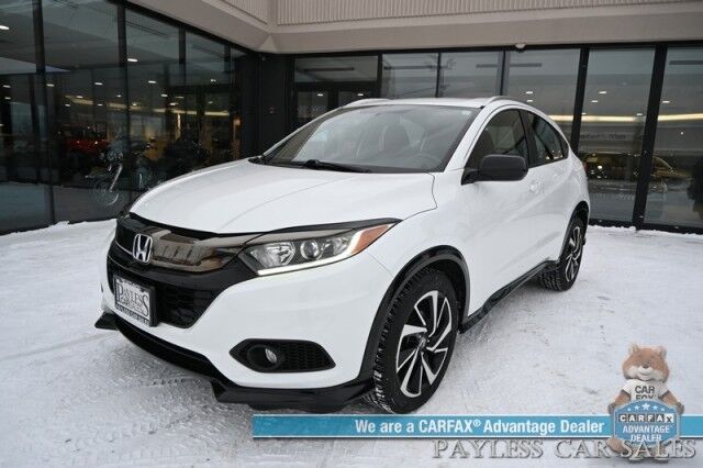 2020 Honda HR-V Sport / AWD / Automatic / Power Locks, Windows & Mirrors / Bluetooth / Back Up Camera / Cruise Control / Air Conditioning / Alloy Wheels / 31 MPG / 1-Owner