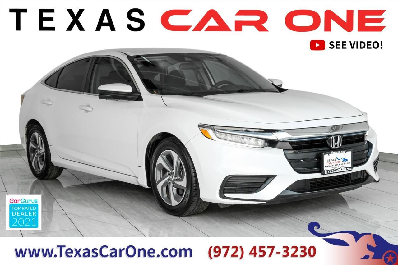 2020 Honda Insight EX HONDA SENSING SUITE REAR CAMERA KEYLESS START BLUETOOTH ALLOY