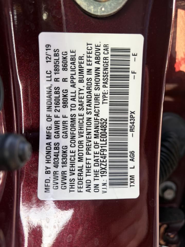 2020 Honda Insight Touring Springfield VA