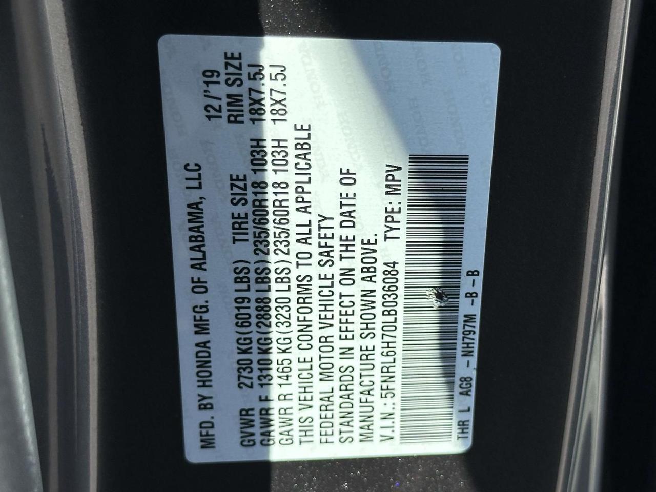 2020 Honda Odyssey EX-L Alexandria VA