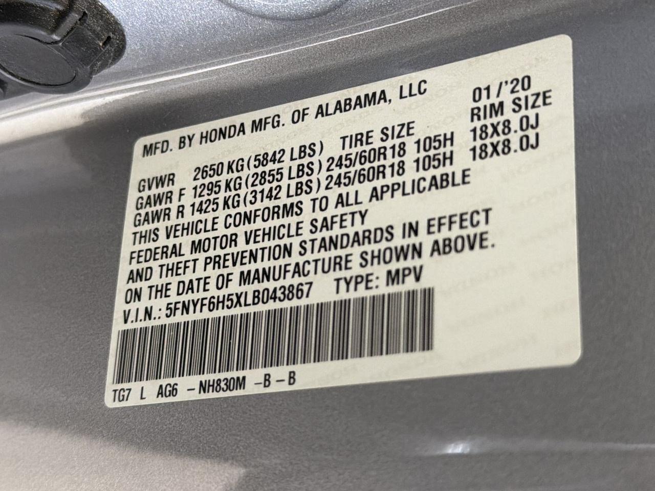 2020 Honda Pilot EX-L San Antonio TX