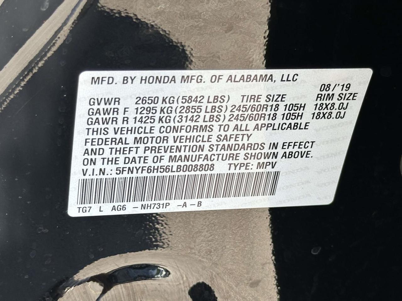 2020 Honda Pilot EX-L Alexandria VA