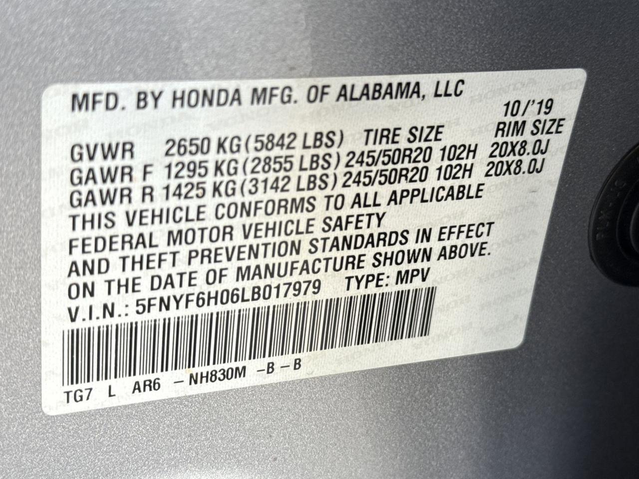 2020 Honda Pilot Elite San Antonio TX