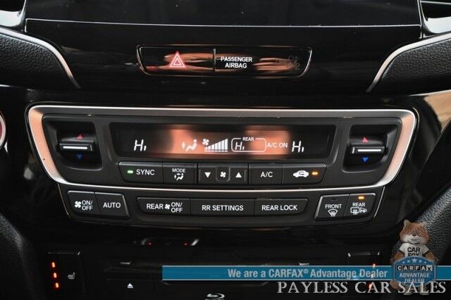 2020 Honda Pilot Touring / AWD / AutoStart / Front & Rear Heated Leather Seats / Sunroof / Navigation / Lane Departure & Blind Spot Alert / Apple CarPlay & Android Auto / Rear Entertainment / 3rd Row / Seats 8 / 26 MPG Anchorage AK