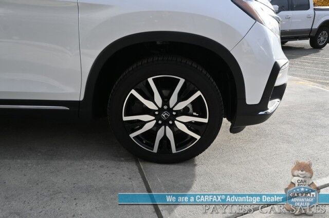 2020 Honda Pilot Touring / AWD / AutoStart / Front & Rear Heated Leather Seats / Sunroof / Navigation / Lane Departure & Blind Spot Alert / Apple CarPlay & Android Auto / Rear Entertainment / 3rd Row / Seats 8 / 26 MPG Anchorage AK