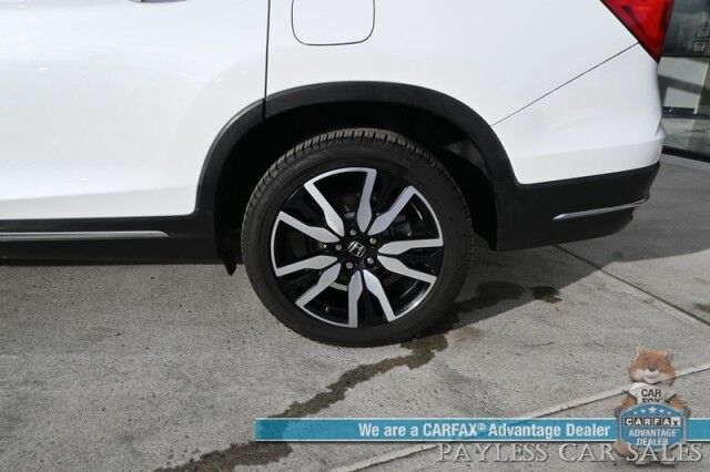 2020 Honda Pilot Touring / AWD / AutoStart / Front & Rear Heated Leather Seats / Sunroof / Navigation / Lane Departure & Blind Spot Alert / Apple CarPlay & Android Auto / Rear Entertainment / 3rd Row / Seats 8 / 26 MPG Anchorage AK