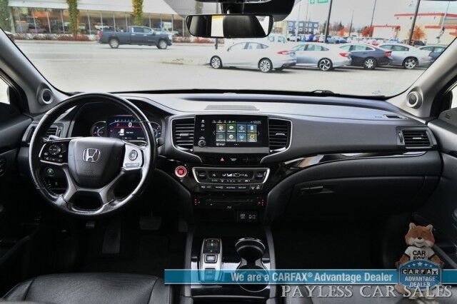2020 Honda Pilot Touring / AWD / AutoStart / Front & Rear Heated Leather Seats / Sunroof / Navigation / Lane Departure & Blind Spot Alert / Apple CarPlay & Android Auto / Rear Entertainment / 3rd Row / Seats 8 / 26 MPG Anchorage AK